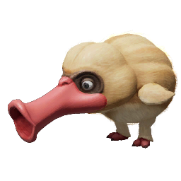 Icon for the Waddlequaff, from Pikmin 4's Piklopedia.