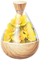 Yellow plum blossom petals icon.png