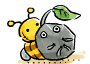 File:P4 Comic Bee-fuddling Rock Pikmin.png