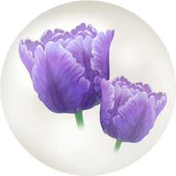 File:Blue parrot tulip nectar icon.png