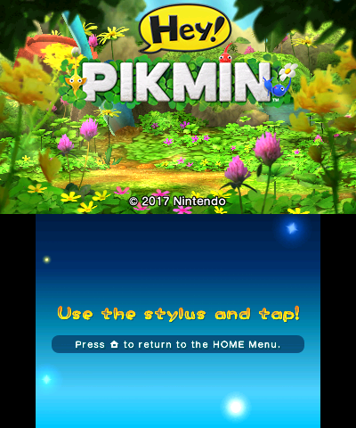 File:Hey! Pikmin Title Screen.png
