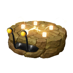 Icon for the Shockcake, from Pikmin 4's Piklopedia.