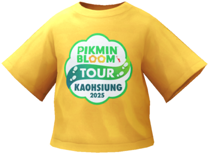 File:PB Mii Pikmin Bloom Tour 2025 Kaohsiung T-shirt icon.png