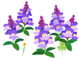 File:Blue snapdragon flowers icon.png