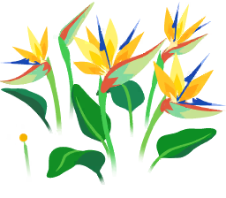 File:Yellow strelitzia flowers icon.png
