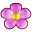 The pink flower in the Challenge Mode of Pikmin 2. It represents courses that were finished, with no Pikmin lost.