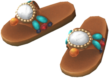 File:PB Mii part Beaded Sandals (Brown) icon.png