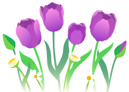 File:Blue tulip flowers icon.png