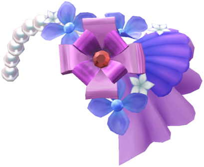 File:PB Mii part 4th Anniversary Floral Accessory (Purple) icon.png