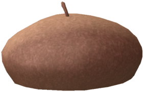 File:PB Mii part Beret (Brown) icon.png