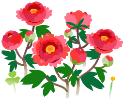 File:Red peony flowers icon.png