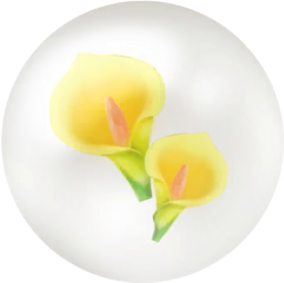 File:Yellow calla lily nectar icon.png