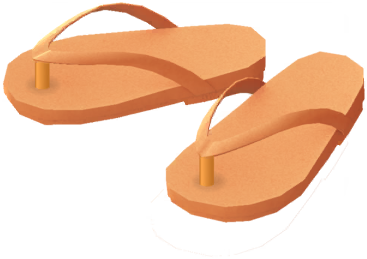 File:PB Mii part Beach Sandals (Orange) icon.png