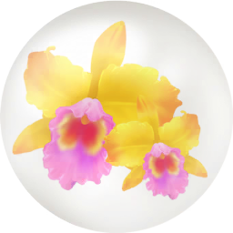 File:Yellow cattleya nectar icon.png