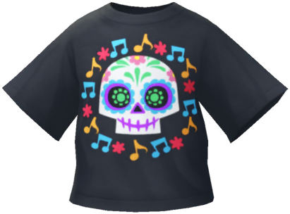 File:PB Mii part Calavera Print T-shirt (Black) icon.png