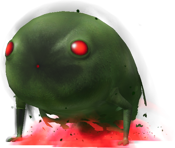 Render of a Smoky Progg from Pikmin 4.