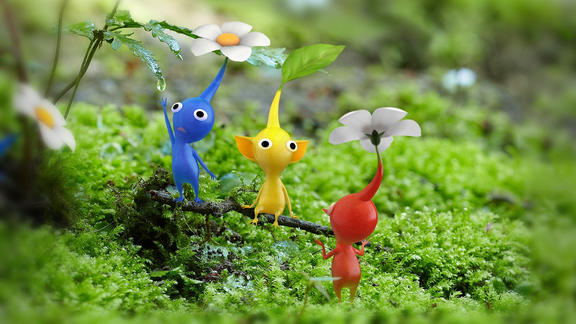 File:Original three Pikmin P3 group art.jpg - Pikipedia, the Pikmin wiki