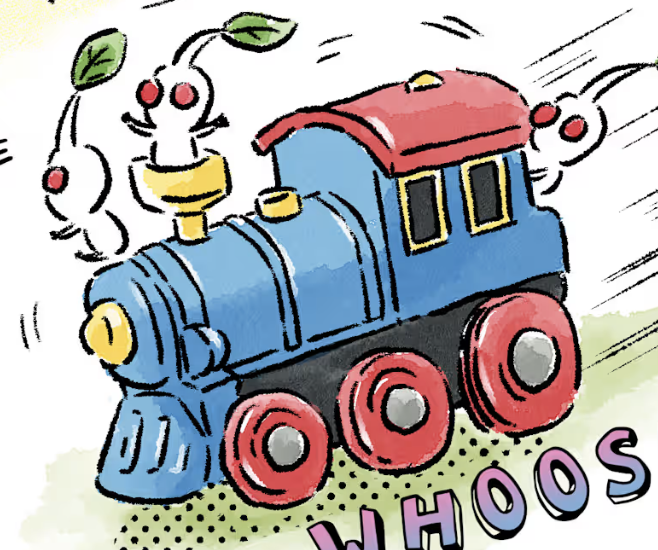 File:Pikmin Comic Unlimited Locomotive.png