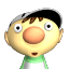 One of the mail icons for Olimar's son, exhibiting a neutral expression.