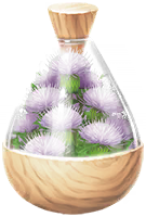 File:White thistle petals icon.png