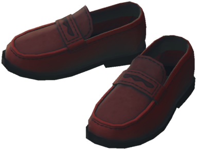 File:PB Mii part Brown Classic Loafers icon.png