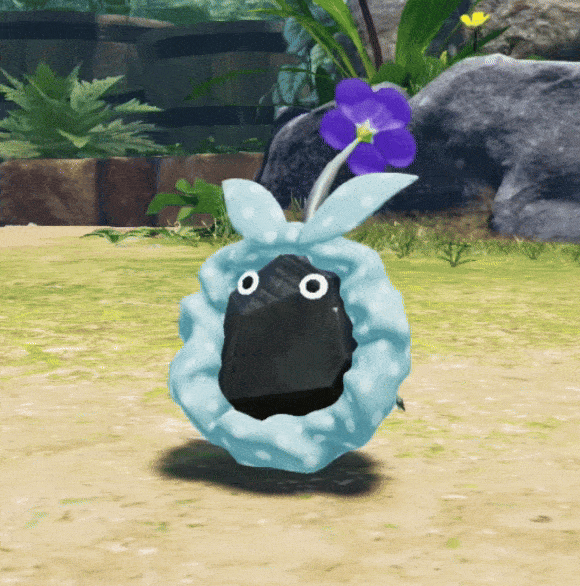 File:P4 Tied-Up Rock Pikmin Decopedia animation.gif