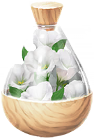File:White prairie gentian petals icon.png