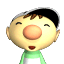 One of the mail icons for Olimar's son, exhibiting a happy expression. The internal filename roughly translates to "son smile".
