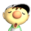 One of the mail icon's for Olimar's son, exhibiting a seemingly upset expression of sorts. Strangely, the internal filename refers to this as a surprised expression.