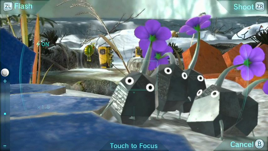 Rock Pikmin viewed from the KopPad.