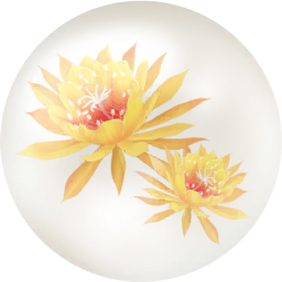 File:Yellow orchid cactus nectar icon.png