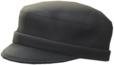 File:PB Mii part Traditional Flat Cap (Black) icon.png