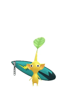 File:PB Yellow Pikmin Surfboard Keychain.gif
