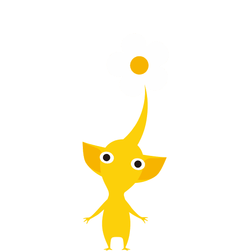 File:Yellow-pikmin-vector.png
