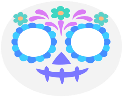 File:PB Mii part Calavera Face Paint (Blue) icon.png