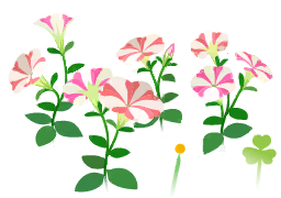 File:Red petunia flowers icon.png