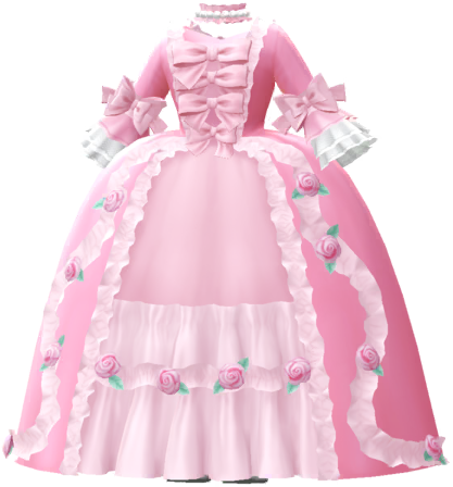 File:PB Mii part Rococo Dress (Pink) icon.png