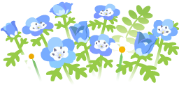 File:Blue nemophila flowers icon.png