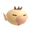 Olimar's mad icon in Pikmin 3.