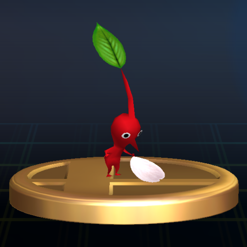 File:Red Pikmin trophy SSBB.png