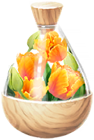 File:Yellow parrot tulip petals icon.png