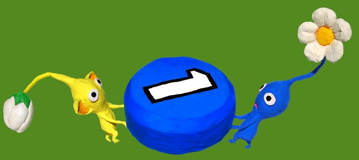 File:Blue and Yellow Pikmin with Pellet.png