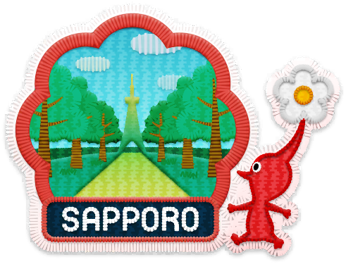 File:PB Sapporo Pikmin Bloom Tour Anytime Patch.png
