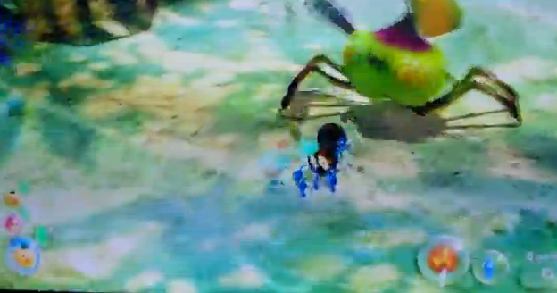 File:Blue Pikmin with bomb rock P3.png