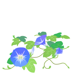 File:Blue morning glory flowers icon.png