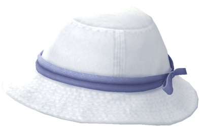 File:PB Mii part Ribbon Metro Hat (White) icon.png