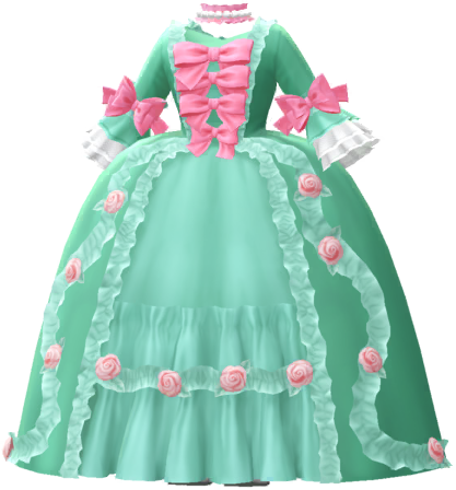 File:PB Mii part Rococo Dress (Mint) icon.png