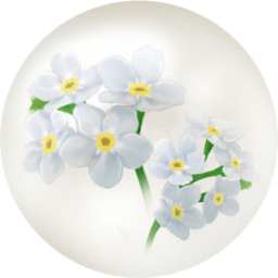File:White forget-me-not nectar icon.png