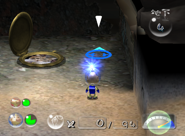 The Time Capsule in the Citadel of Spiders in the Japanese version.