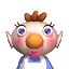One of the mail icons for Olimar's wife, exhibiting a lovestruck expression. The internal filename roughly translates to "wife love smile".